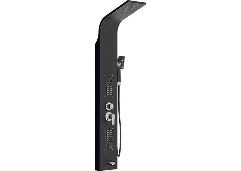 Black Panel Duş Seti
